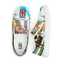 Load image into Gallery viewer, Men's London Calling Slip-On Canvas Shoes