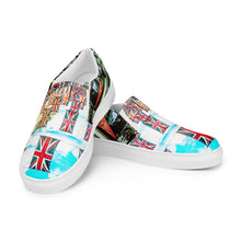 Load image into Gallery viewer, Men's London Calling Slip-On Canvas Shoes