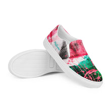 Load image into Gallery viewer, Men's Harajuku Slip-On Canvas Shoes