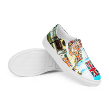 Load image into Gallery viewer, Women’s London Calling Slip-On Canvas Shoes