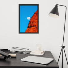 Load image into Gallery viewer, Moonrise over Kata Tjuṯa Framed Photo