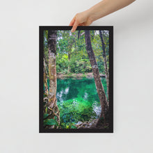 Load image into Gallery viewer, Babinda Boulders Pools Framed Photo
