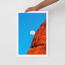 Load image into Gallery viewer, Moonrise over Kata Tjuṯa Framed Photo