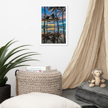 Load image into Gallery viewer, Reflected Palms Framed Photo