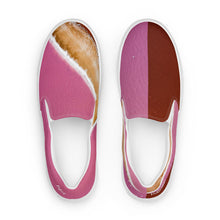 Load image into Gallery viewer, Women’s Pink Lake Slip-On canvas Shoes