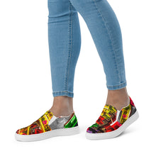 Load image into Gallery viewer, Women’s I Love Ni-Chome Slip-On Canvas shoes