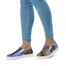 Load image into Gallery viewer, Women’s Kabukicho Slip-On Canvas Shoes