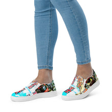 Load image into Gallery viewer, Women’s London Calling Slip-On Canvas Shoes