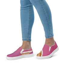 Load image into Gallery viewer, Women’s Pink Lake Slip-On canvas Shoes