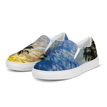 Load image into Gallery viewer, Men’s Boat Harbour Palms Slip-On Canvas Shoes