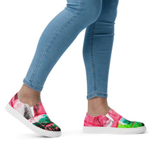 Load image into Gallery viewer, Women’s Harajuku Slip-On Canvas Shoes