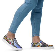 Load image into Gallery viewer, Women’s Kabukicho Slip-On Canvas Shoes