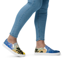Load image into Gallery viewer, Women’s Boat Harbour Palms Slip-On Canvas Shoes