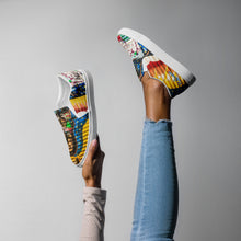 Load image into Gallery viewer, Women’s Fortitude Gratitude Slip-On Canvas Shoes