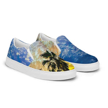 Load image into Gallery viewer, Men’s Boat Harbour Palms Slip-On Canvas Shoes