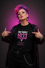 Load image into Gallery viewer, Pink Triangle 1933–1945 | Queer History T-Shirt
