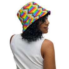 Load image into Gallery viewer, PRIDE Reversible Bucket Hat
