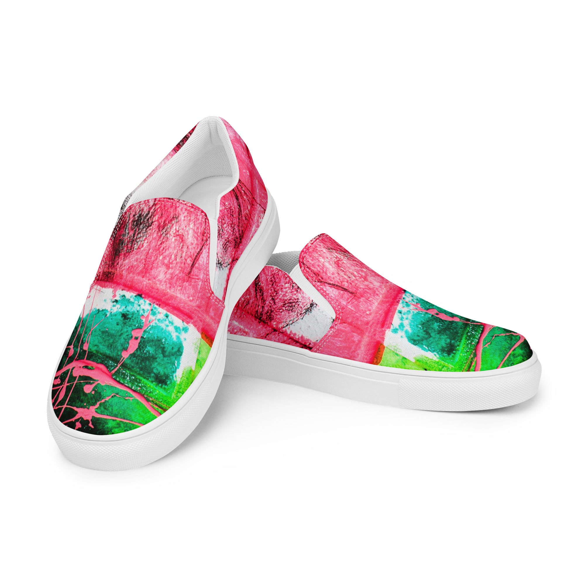 Radiohead Kid A - online Men’s Slip-On Canvas Shoes