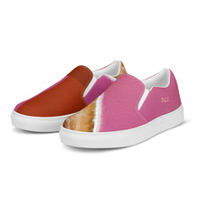 Load image into Gallery viewer, Women’s  Pink Lake Slip-On canvas Shoes

