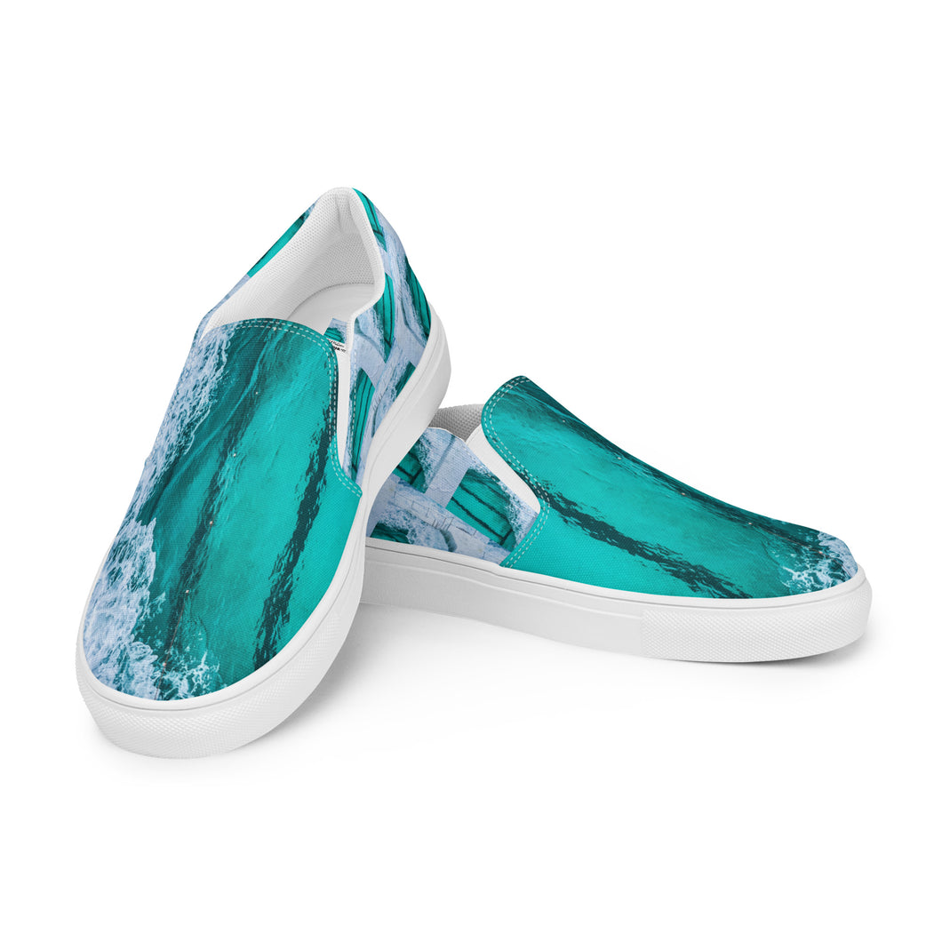 Icebergs Men’s Slip-On Canvas Shoes