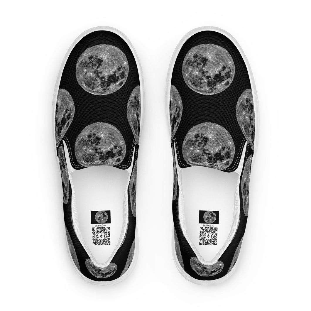 Moon Walk Men’s Slip-On Canvas Shoes